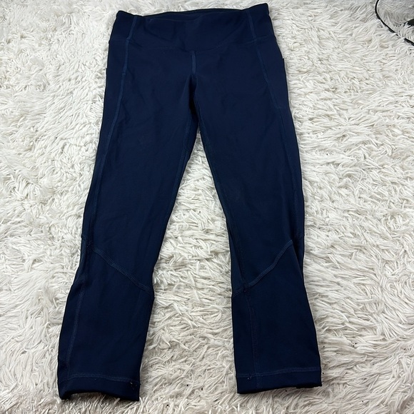 Lululemon Pace Rival Crop *Full-On Luxtreme 22" True Navy - Picture 1 of 5
